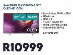 Sounds Great Samsung 55" OLED 4K 100Hz offer