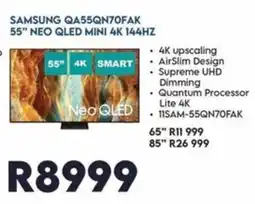 Sounds Great Samsung 55" Neo QLED Mini 4K 144HZ offer