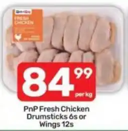 Pick n Pay PnP Fresh Chicken Drumsticks or Wings offer