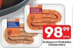 Pick n Pay Grabouw or Chakalaka Chicken Wors offer