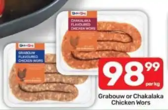 Pick n Pay Grabouw or Chakalaka Chicken Wors offer