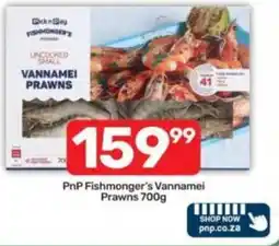 Pick n Pay PnP Fishmonger's Vannamei Prawns offer