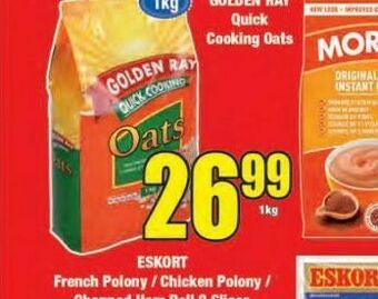 Boxer Golden ray oats offer