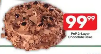 Pick n Pay PnP 2-Layer Chocolate Cake offer
