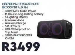 Sounds Great HISENSE PARTY ROCKER ONE offer