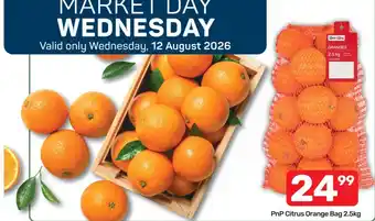 Pick n Pay PnP Citrus Orange Bag offer