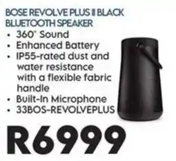 Sounds Great Bose Revolve Plus II Black Bluetooth Speaker offer