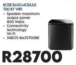 Sounds Great Bose Bass Module 700 10" WiFi offer