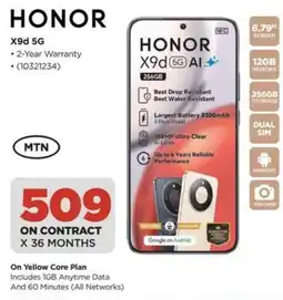 HiFi Corp HONOR X9d 5G offer