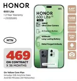HiFi Corp HONOR 600 Lite offer