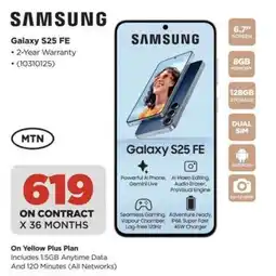 HiFi Corp SAMSUNG Galaxy S25 FE offer