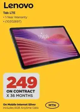 HiFi Corp Lenovo Tab LTE offer