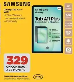 HiFi Corp SAMSUNG Galaxy Tab A11 Plus offer