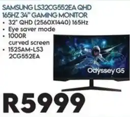 Sounds Great SAMSUNG Odyssey G5 offer