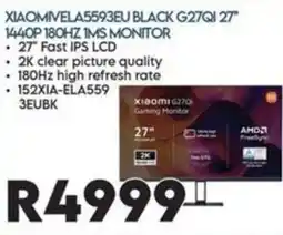Sounds Great XIAOMI G27QI Gaming Monitor offer