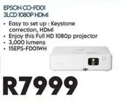 Sounds Great EPSON CO-FD01 3LCD 1080P HDMI offer
