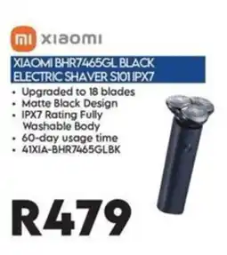 Sounds Great XIAOMI BHR7465GL BLACK ELECTRIC SHAVER S101 IPX7 offer