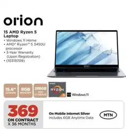HiFi Corp orion 15 AMD Ryzen 5 Laptop offer