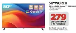HiFi Corp SKYWORTH 50-inch QLED Google TV-50Q5600K offer
