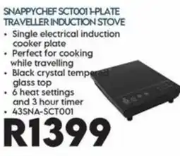 Sounds Great SnappyChef SCT001 1-Plate Traveller Induction Stove offer