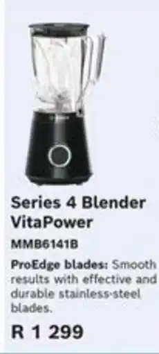 Sounds Great Series 4 Blender VitaPower offer