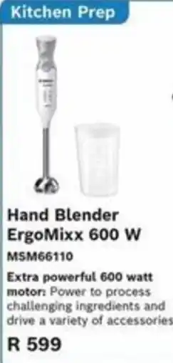 Sounds Great Hand Blender ErgoMixx 600 W offer