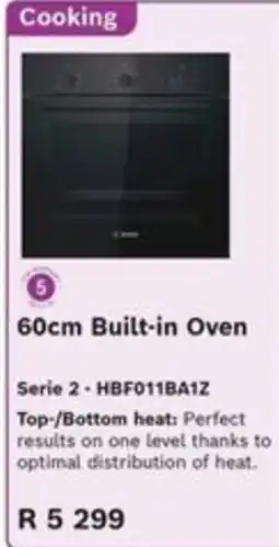 Sounds Great 60cm Built-in Oven offer