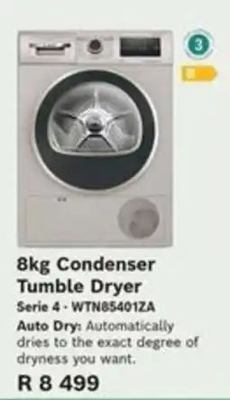Sounds Great 8kg Condenser Tumble Dryer offer