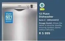 Sounds Great Bosch 12 Place Dishwasher offer