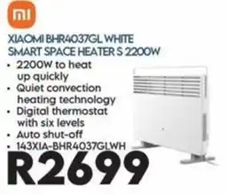 Sounds Great XIAOMI BHR4037GL WHITE SMART SPACE HEATER S offer