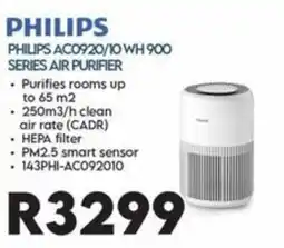 Sounds Great PHILIPS AC0920/10 WH 900 SERIES AIR PURIFIER offer