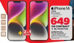 HiFi Corp iPhone 14 128GB Pre-Owned offer