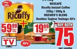 Boxer NESCAFÉ Ricoffy Instant Coffee offer