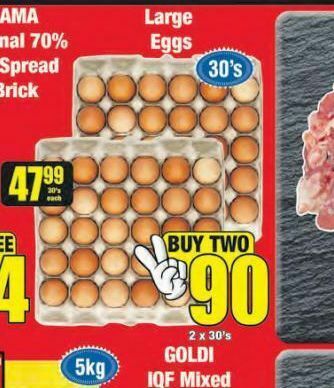 Boxer Eggs offer