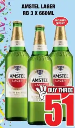 Boxer Liquors Amstel Lager offer