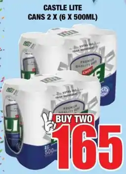 Boxer Liquors Castle Lite offer