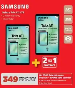 HiFi Corp Samsung Galaxy Tab A11 LTE offer