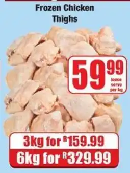 Boxer Frozen Chicken Thighs offer