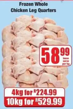 Boxer Frozen Whole Chicken Leg Quarters offer