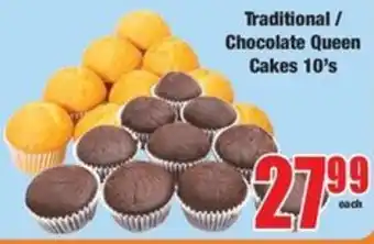 Boxer Traditional / Chocolate Queen Cakes 10's offer