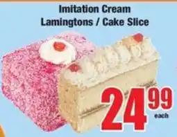 Boxer Imitation Cream Lamingtons / Cake Slice offer