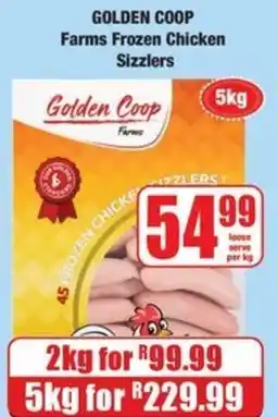 Boxer Golden Coop Farms Frozen Chicken Sizzlers offer