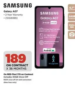 HiFi Corp SAMSUNG Galaxy A07 offer