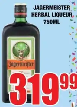 Boxer Liquors Jagermeister Herbal Liqueur offer