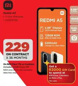 HiFi Corp Redmi A5 offer