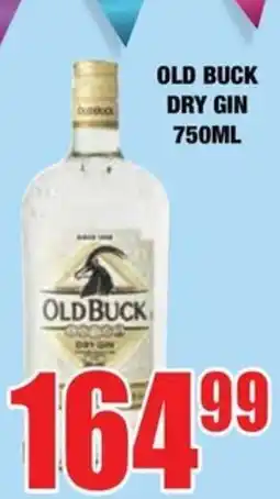 Boxer Liquors Old Buck Dry Gin offer