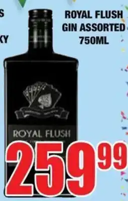 Boxer Liquors Royal Flush Gin Assorted offer
