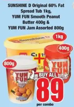 Boxer YUM FUN Jam Assorted offer