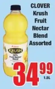 Boxer CLOVER Krush Fruit Nectar Blend Assorted offer