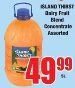 Boxer ISLAND THIRST Dairy Fruit Blend Concentrate Assorted offer